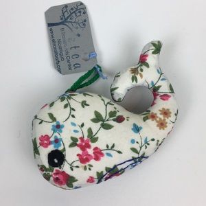 One handmade whale 🐳 keychain ornament